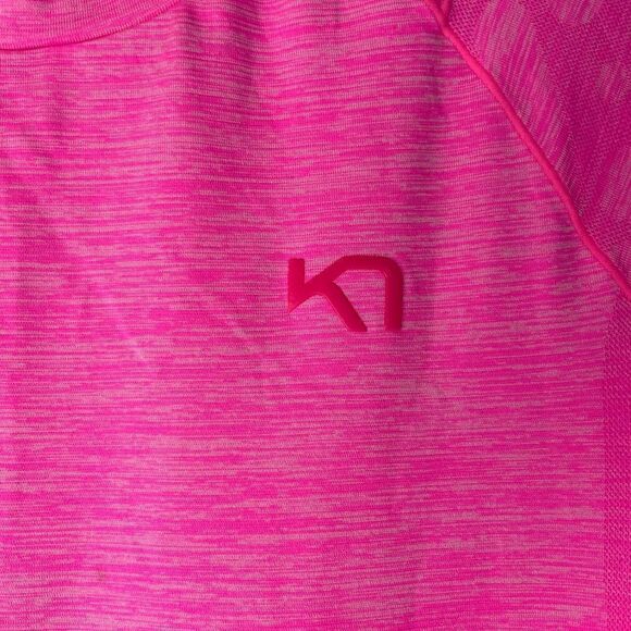 Kari Traa Pink Short Sleeve Top Base Layer Size S - Picture 3 of 4